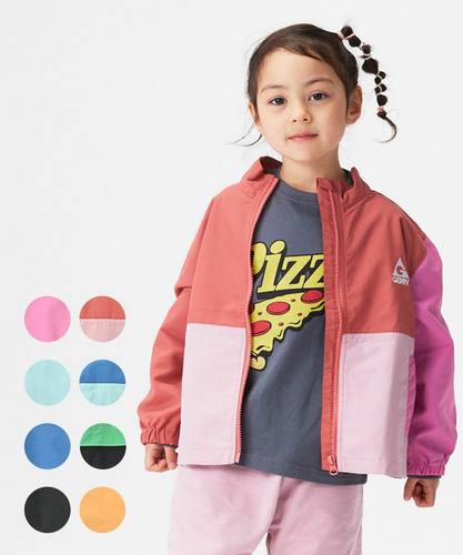 GERRY防水风拼色拉链风衣冲锋衣