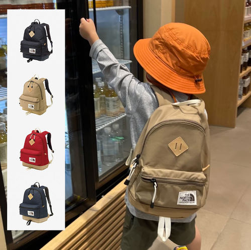 日本北面 the north face 2026春儿童登山猪鼻子双肩背书包7L/19L