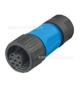 Amphenol安费诺圆形工业连接器7芯插头C01630D00611010