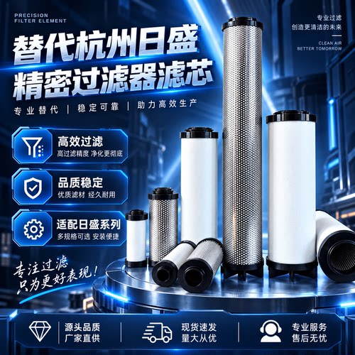 替代杭州日盛V2不锈钢精密滤芯