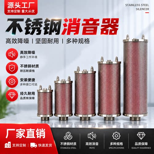 全部不锈钢XY05降噪07干燥机消声