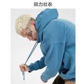 2025年秋冬季 卫衣加绒oversize潮男连帽休闲慵懒宽松帽衫 加厚卫衣