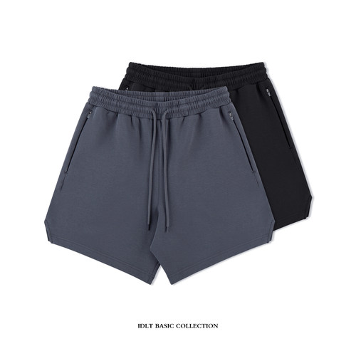 IDLT 双面布 短裤 廓形宽松立体剪裁篮球运动欧美潮流休闲男基础