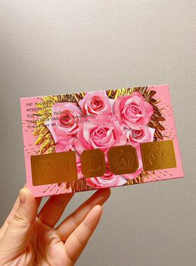 Pat McGrath Labs六色新款衰落小玫瑰眼影盘rose光泽珠光哑光冷调