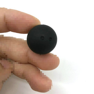 圆球 硅胶网拍避震小黑球 网球拍壁球拍避震器减震器 球状球形