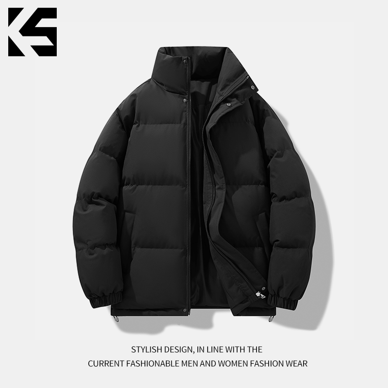 【鱼九九推荐】2025秋冬新款男士保暖棉服外套 YFM075