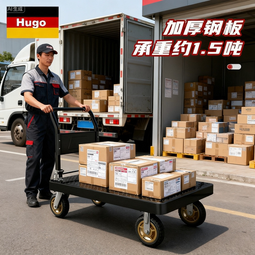 小推车拉货重型平板车搬