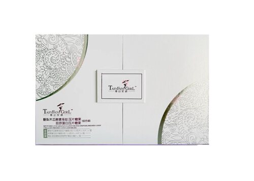 奇幻女郎酪梨木瓜酵素多肽组合胶