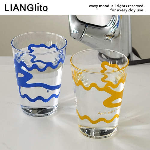 LIANGlito原创透明玻璃杯