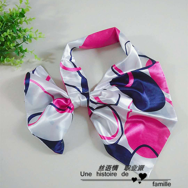 百变风空姐银行制服工装小方巾