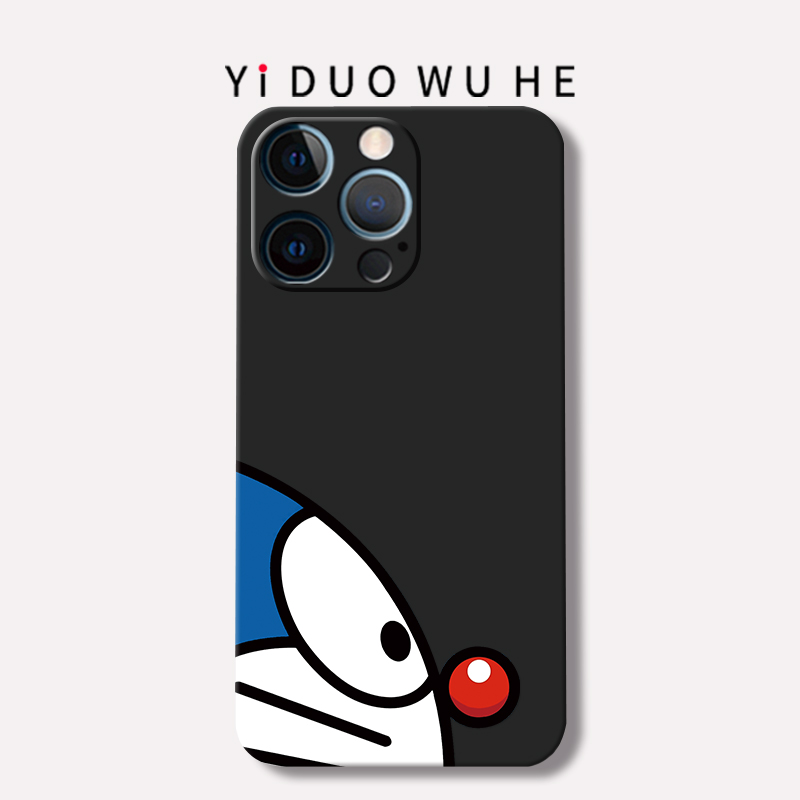 磨砂防摔硅胶苹果12/13简约