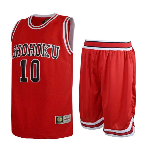 Nbarevolution Оригинальная коробка, вышитая версия Masters Xiangbei № 10 Sakuragi Цветочная дорога Баскетбольная форма/жилет одежды