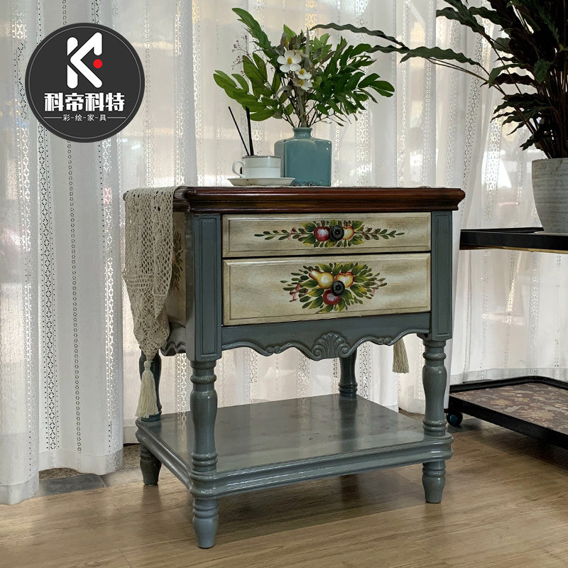 沙发边几柜小桌子客厅角几实木小茶几美式家用方几角柜迷你桌灯台,住宅家具,角几/边几,淘宝优惠券,粉丝福利购,淘宝优惠卷