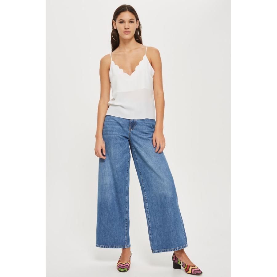 大米可英國代購 TOPSHOP 嬌小版 貝殼邊吊帶