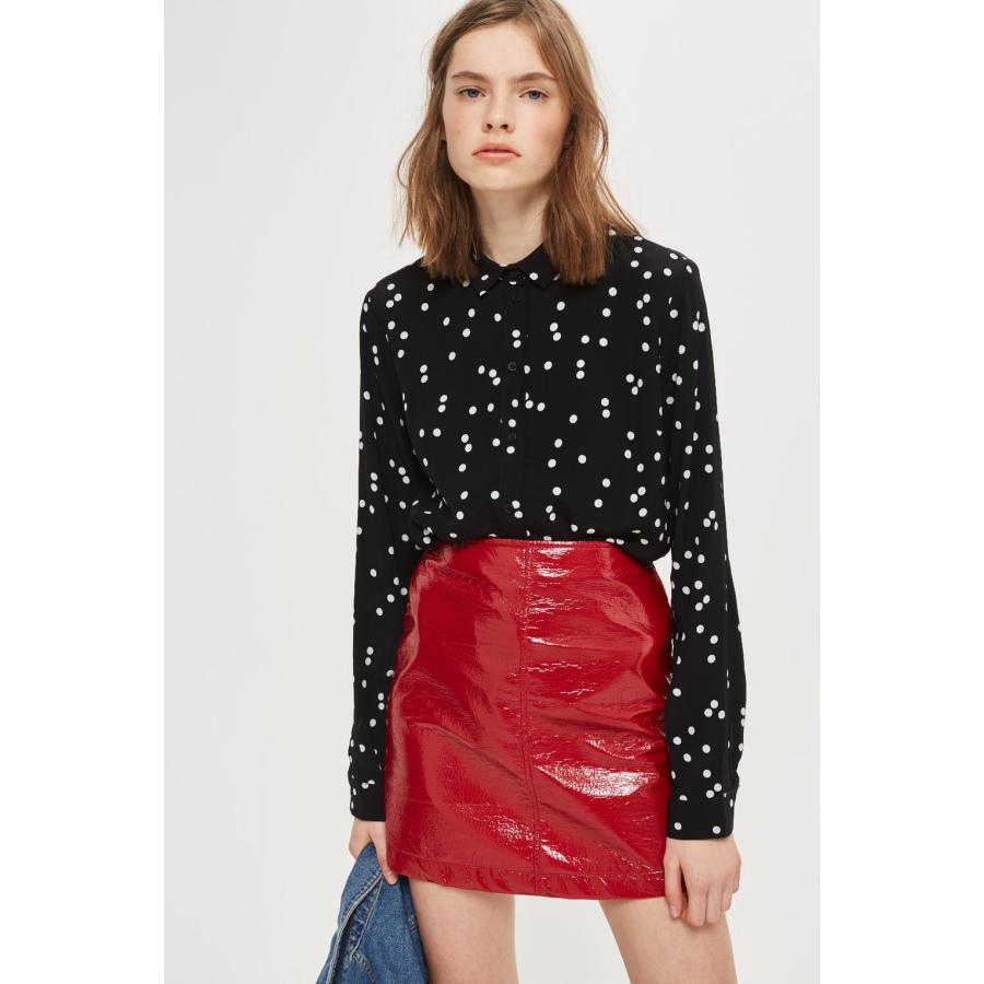 大米可英國代購 TOPSHOP 【嬌小版】波點襯衫