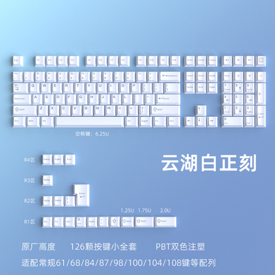 原厂高度小全套双色注塑