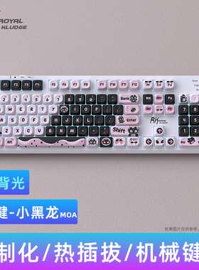 RK R104机械键盘有线单模客制化热插拔游戏电竞商务办公打字外设