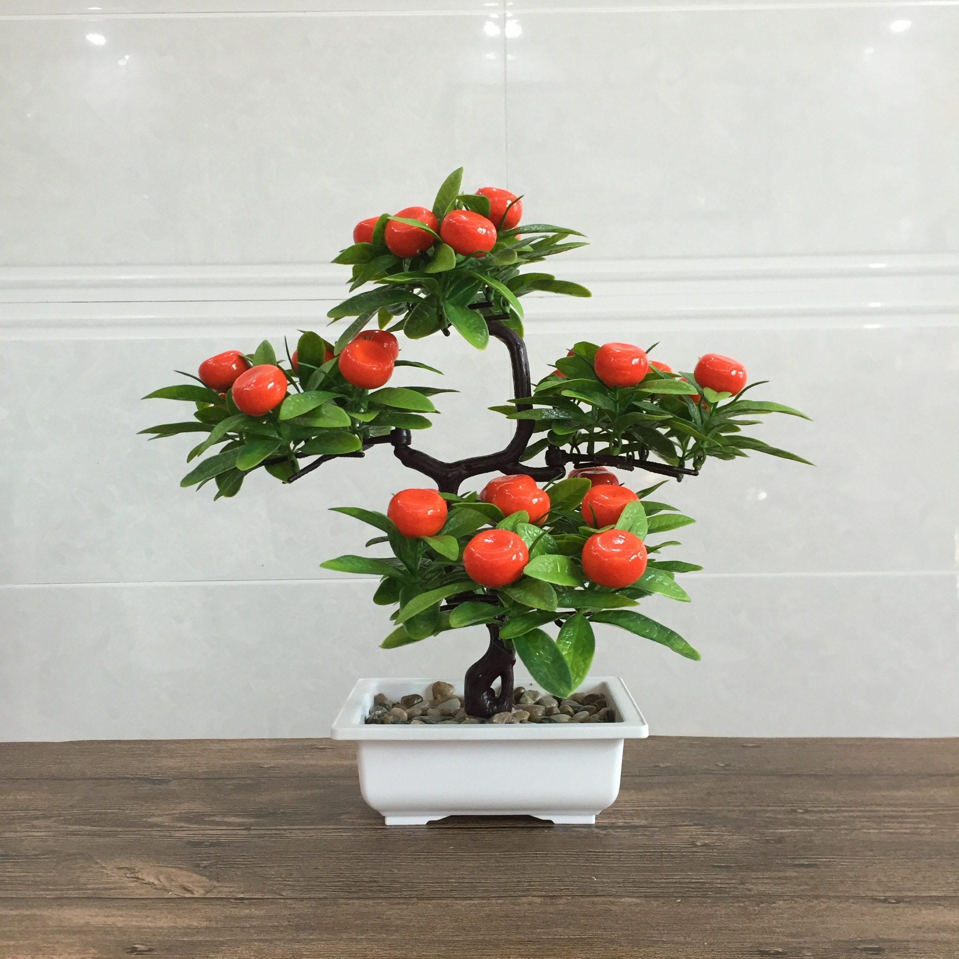 新款仿真水果桔子盆景 仿真植物盆栽 家居装饰仿真花摆件结婚礼物