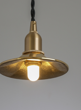 ALOTOF黄铜时代 | 精铸黄铜日式小吊灯玄关床头吧台灯