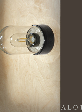 黄铜时代/ALOTOF 潮流陶瓷玻璃吸顶灯壁灯 玄关灯厨房灯