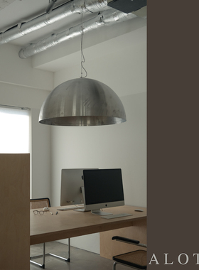 黄铜时代｜ALOTOF大罩吊灯订制商业空间装置