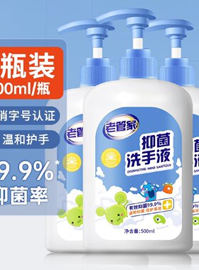 洗手液家用杀菌消毒儿童专用