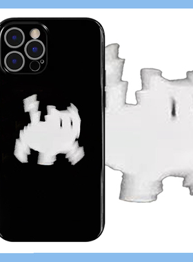 惊吓到模糊~猫咪光面适用vivoS16Pro手机壳iPhone14/13promaxOPPOreno7华为荣耀70小米12红米k40一加ace2苹果