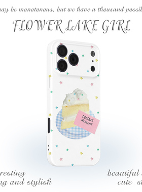 【甜点时刻】ins星星甜品适用iPhone17/16promax手机壳华为Pura8小米14畅享70vivoS20软iqoo13苹果15荣耀500