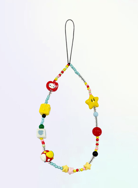 【甜酪星猫】多巴胺手机链ccd链条少女挂绳猫咪防丢失手机壳挂件