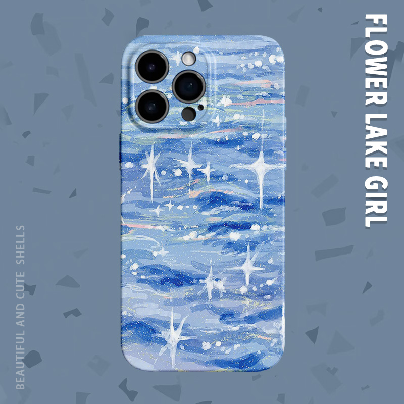 【夏日的清凉】蓝色小清新手机壳
