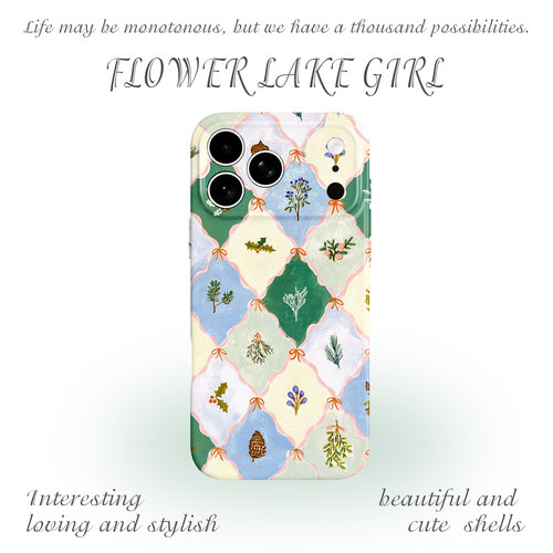 【和春天有个约会】花草手机壳