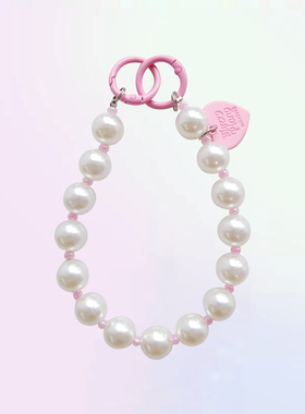 【心之恋】ins甜酷手机链ccd链条少女感挂绳串珠防丢失手机壳挂件