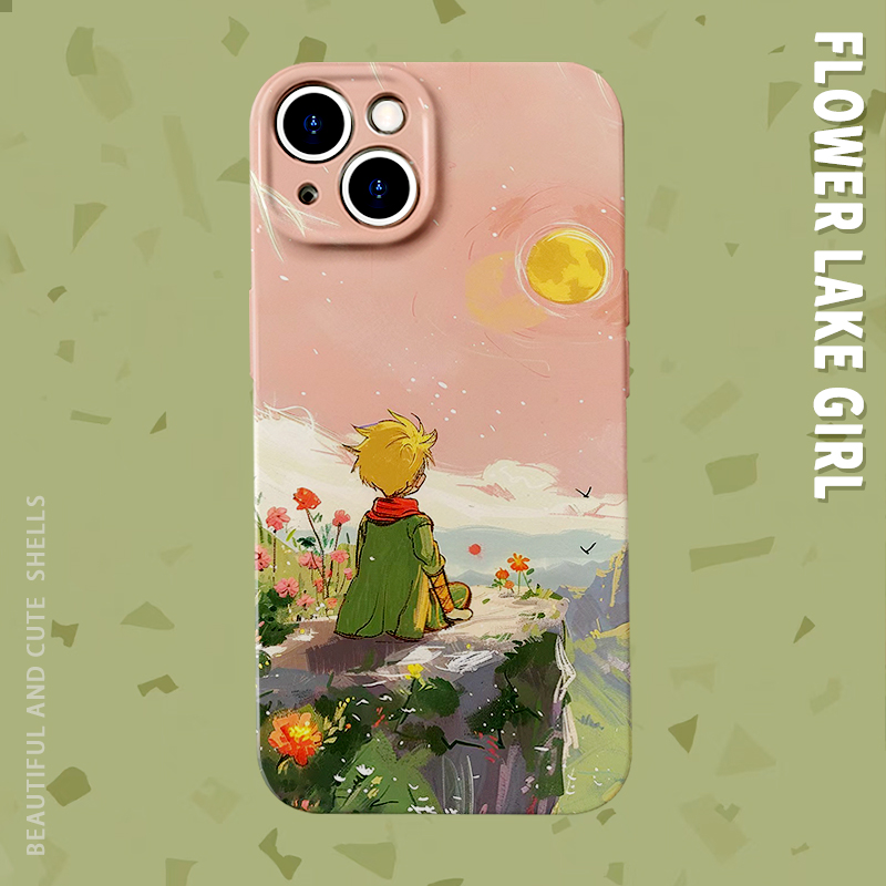 安卓iPhone菲林小王子玫瑰手机壳