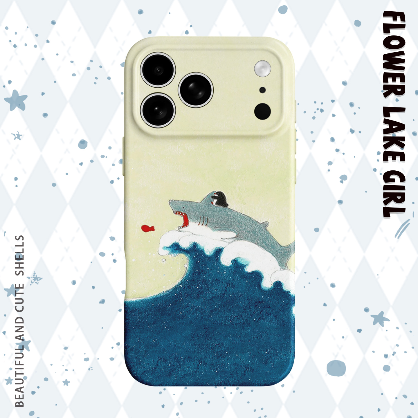 【冒险企鹅之旅】海浪企鹅手机壳