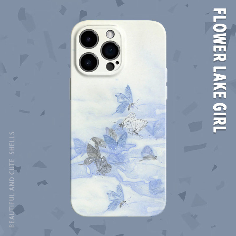 【流动的生命】文艺蝴蝶适用iPhone16/15promax手机壳华为pura70小米15/13畅享70vivoS20软iqooneo10苹果13,3C数码配件,手机保护套/壳,淘宝优惠券,粉丝福利购,淘宝优惠卷