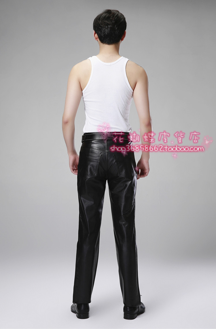 Pantalon cuir homme en vrac pour jeunesse pour hiver - Ref 1491213 Image 5