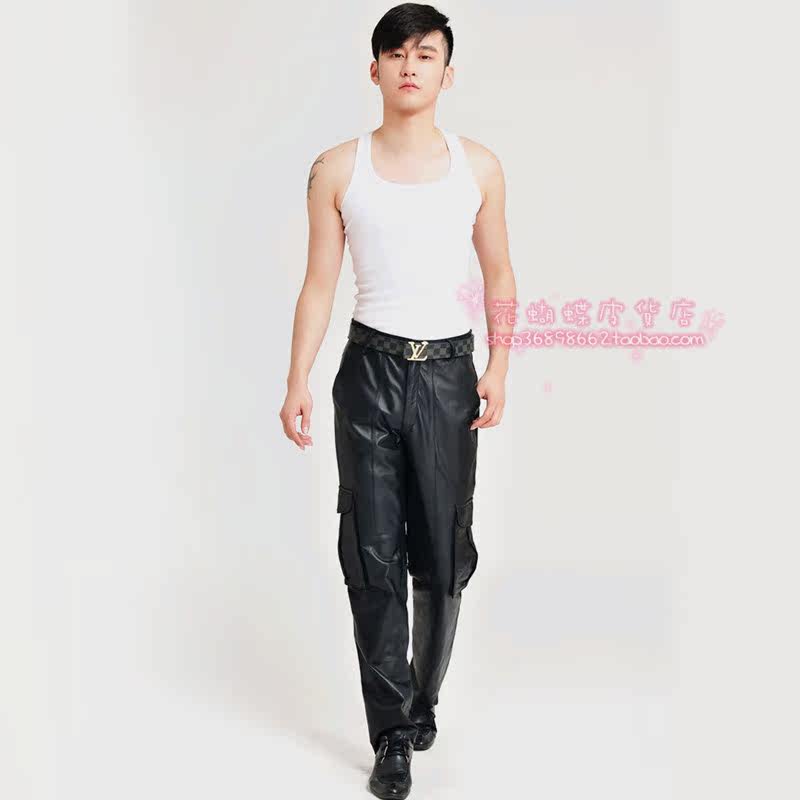 Pantalon cuir homme en vrac pour jeunesse pour hiver - Ref 1491836 Image 3