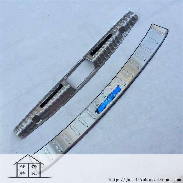 19-24款艾瑞泽5专用不锈钢内外后护板 尾箱防护门槛条 后杠踏板贴