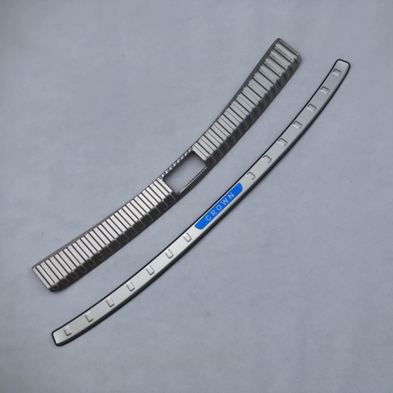 24-25款进口丰田皇冠专用不锈钢内外后护板 尾箱防刮伤车漆门槛条