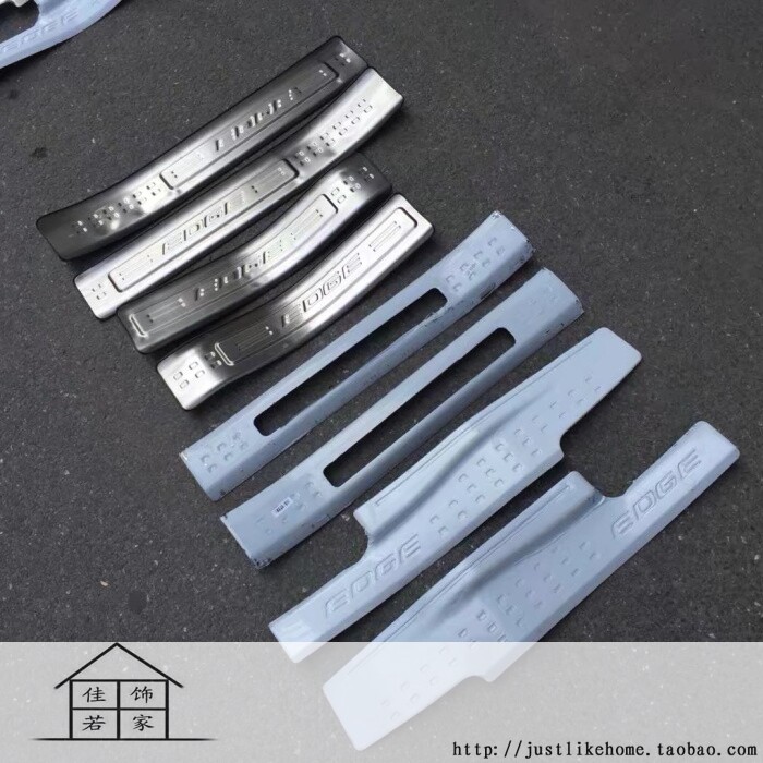锐界低配门槛条内外置迎宾踏板