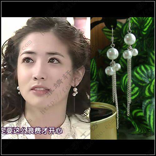 传闻中的七公主罗美七唯美耳环