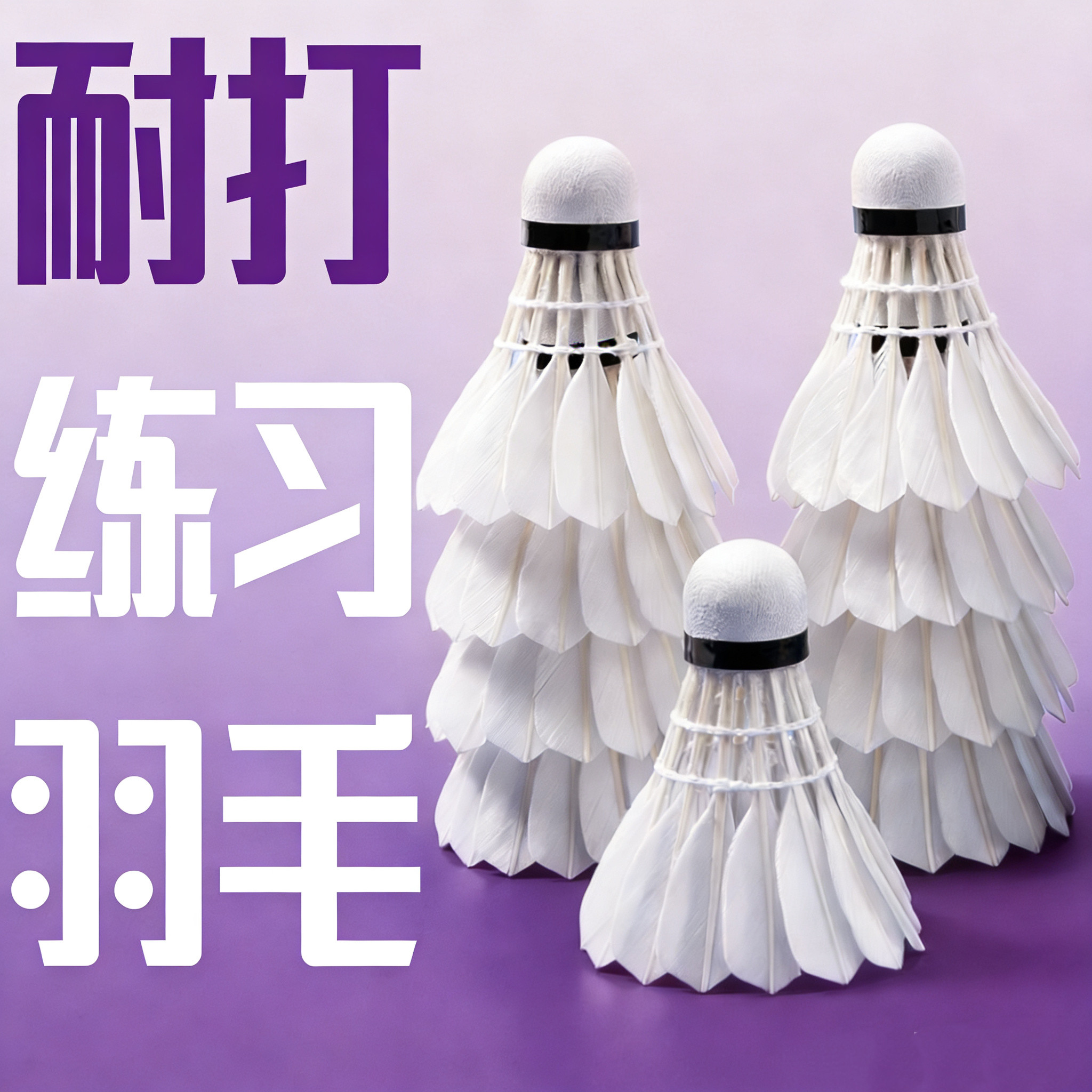 AIMETIME耐打稳定飞行羽毛球图片