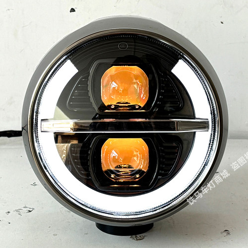 适用于新大洲本田CBF190TR大灯总成改装升级矩阵激光模组摩托车灯