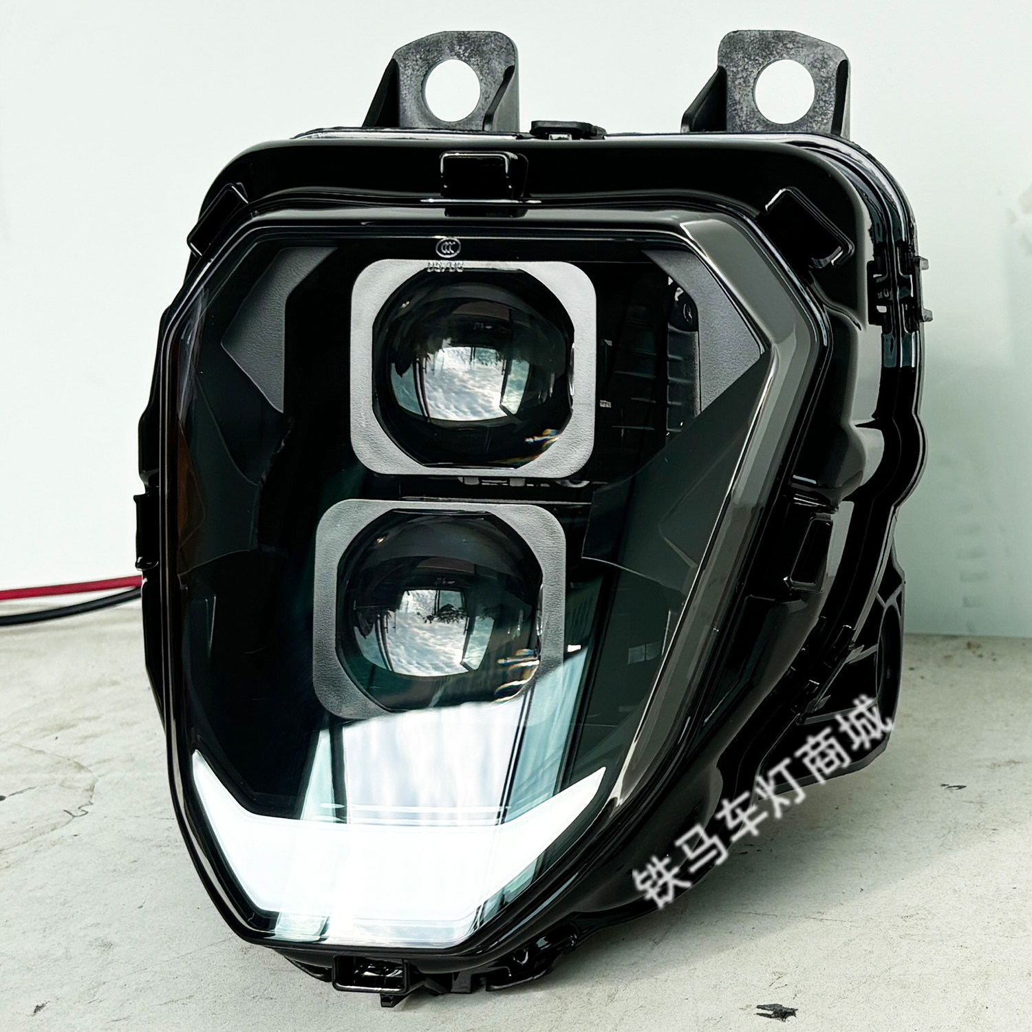适用于24款本田NX400 NX500 CB400F大灯总成改装升级LED透镜大灯