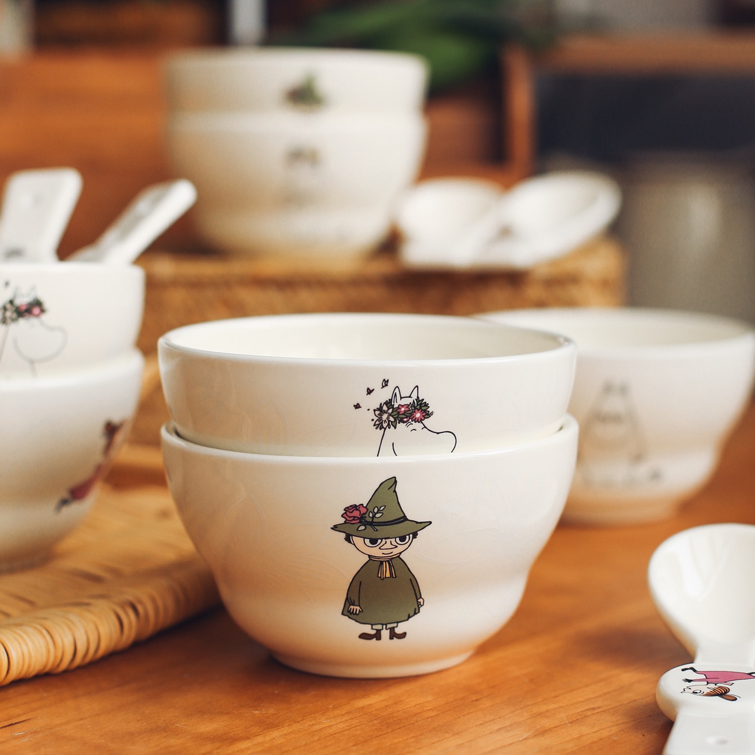 Moomin创意有趣家用送礼陶瓷餐具