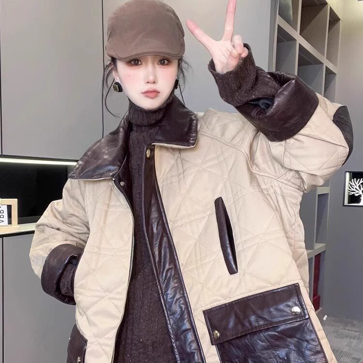 2023秋季新款棉服外套女