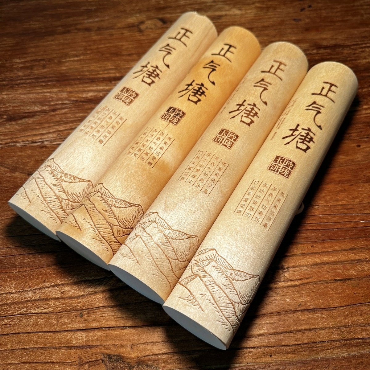 正气塘普洱生茶小饼软木壳240克茶叶一条30片独立包装小圆饼方便