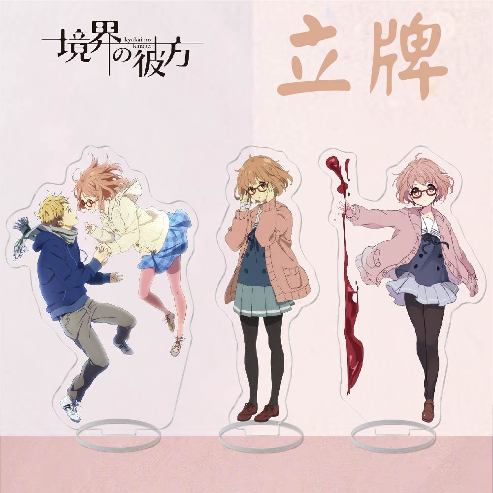 动漫周边亚克力立牌境界的彼方栗山未来神原秋人摆件创意校园饰品