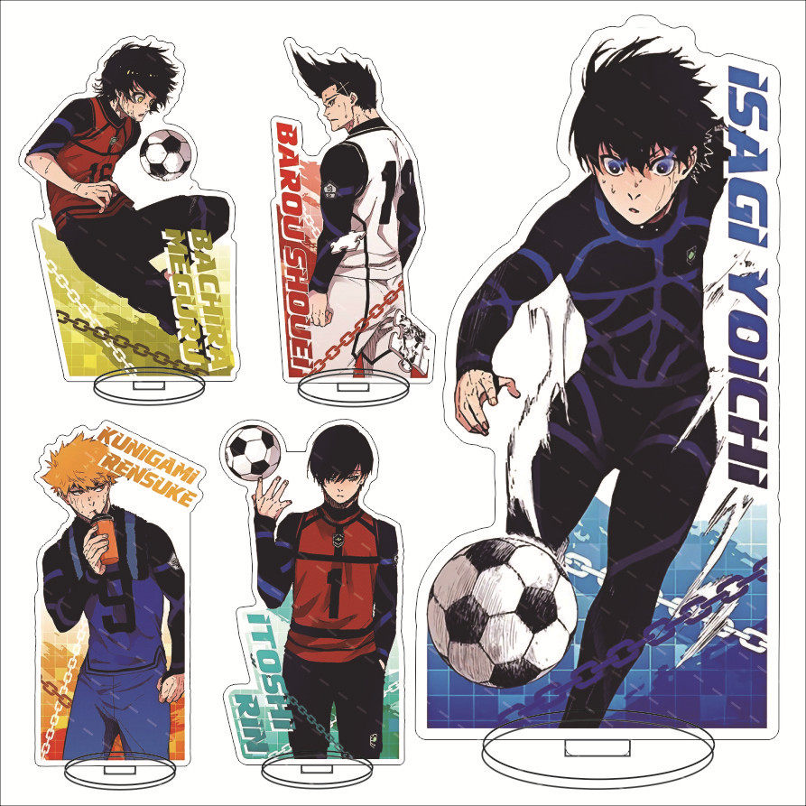 蓝色监狱动漫大立牌 洁世一 蜂乐回 千切豹马 国神炼介亚克力摆件