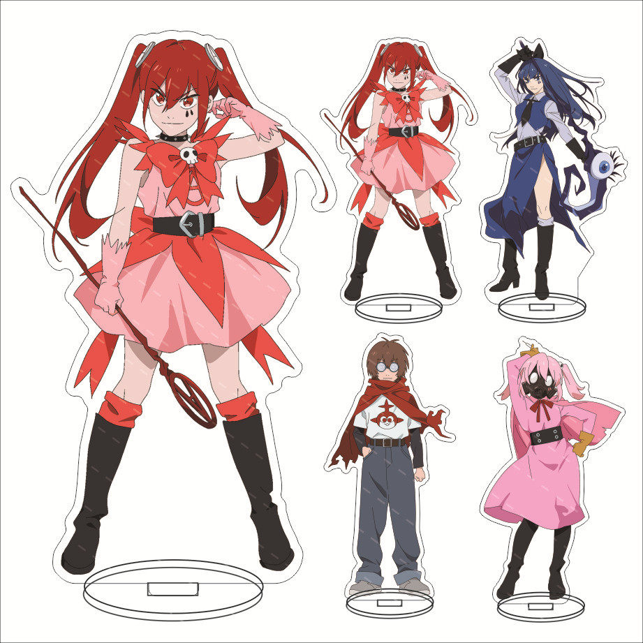 御宅英雄安那其大立牌blue魔法少女毁灭者pink亚克力摆件